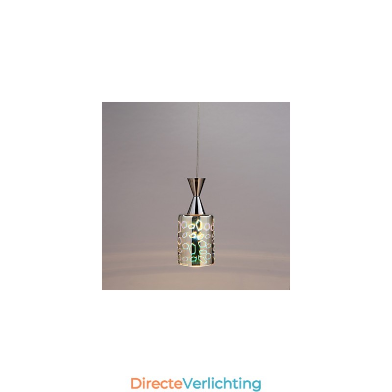 Droomlaser Gravering Chrome Plated hanglamp L