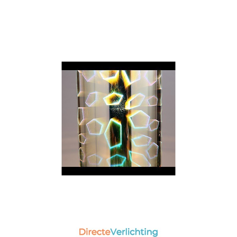 Droomlaser Gravering Chrome Plated hanglamp L