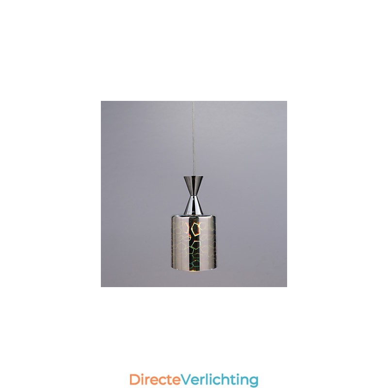 Droomlaser Gravering Chrome Plated hanglamp L