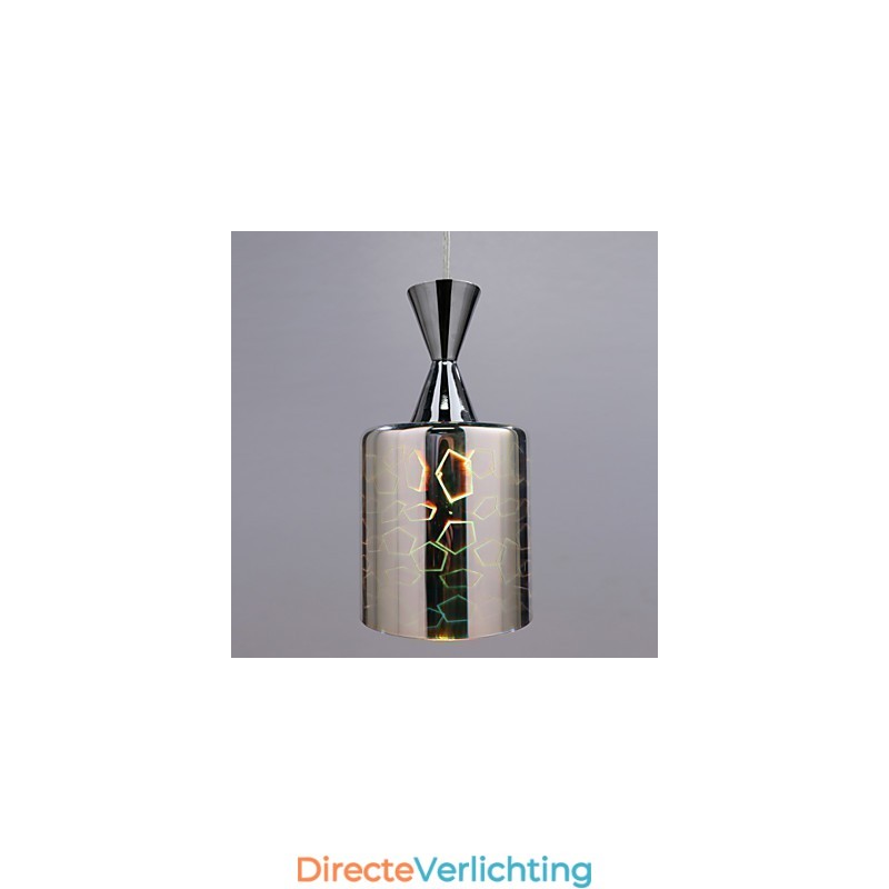 Droomlaser Gravering Chrome Plated hanglamp L