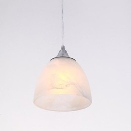 Moderne wijnbeker langwerpige hanglamp met drie lampen