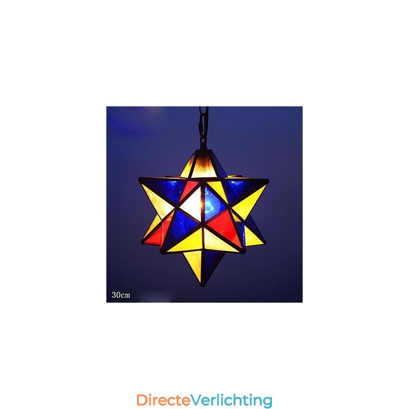 30CM Artistieke Individualiteit Creatieve Porch Moderne Sterren Droplight Lamp
