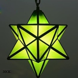 30CM Artistieke Individualiteit Creatieve Porch Moderne Sterren Droplight Lamp