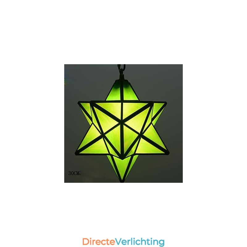 30CM Artistieke Individualiteit Creatieve Porch Moderne Sterren Droplight Lamp