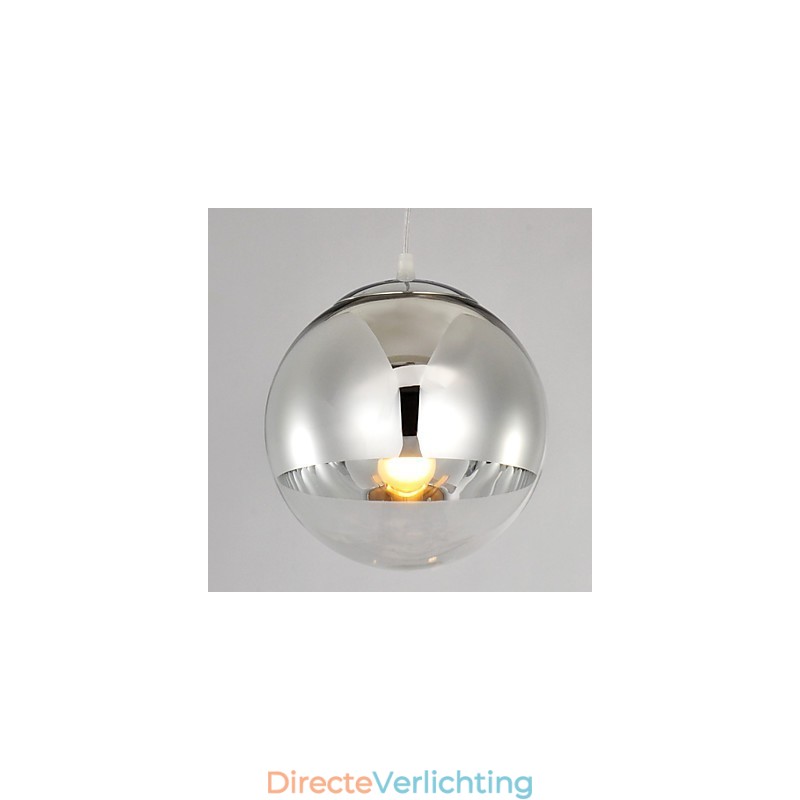 Hanglamp met 1 lichtbron in bolvorm