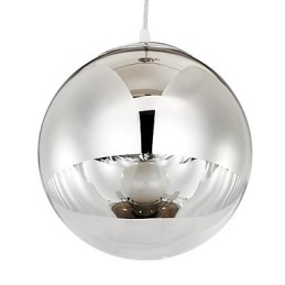 Hanglamp met 1 lichtbron in bolvorm