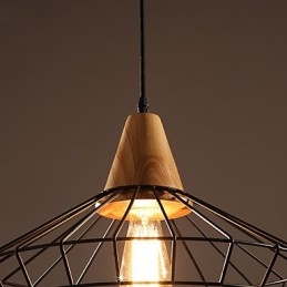 Traditionele klassieke vintage mini-stijl metalen kroonluchter