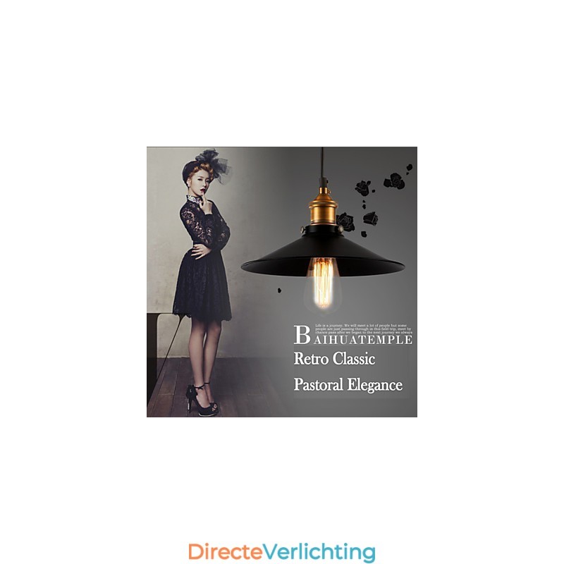 Europese Stijl Retro Klassieke Hanglamp Metalen Kunst Hanglamp Geef Lampdiameter