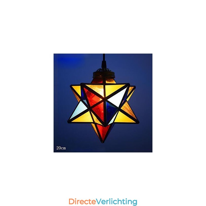 Artistieke individualiteit creatieve veranda moderne sterren hanglamp