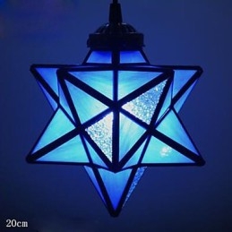 Artistieke individualiteit creatieve veranda moderne sterren hanglamp