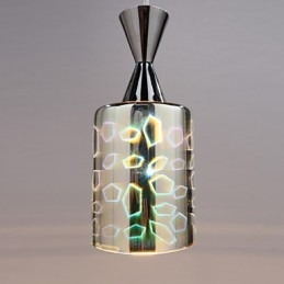 Droom lasergravering verchroomde hanglamp