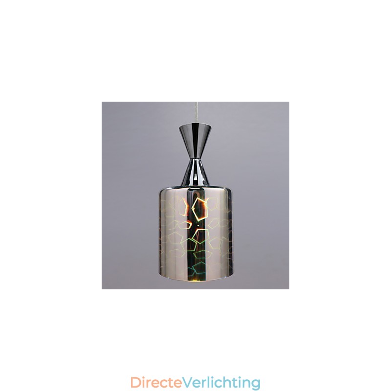 Droom lasergravering verchroomde hanglamp