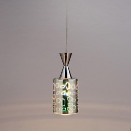 Droom lasergravering verchroomde hanglamp