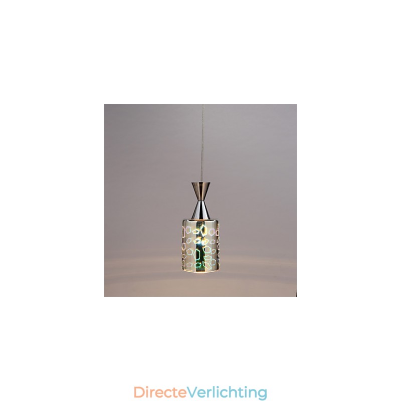 Droom lasergravering verchroomde hanglamp