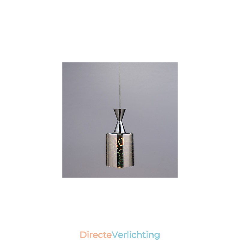Droom lasergravering verchroomde hanglamp