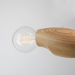 Artistieke individualiteit Creatief gecontracteerd Herstellen van oude manieren van hout Bijen Droplight Lamp