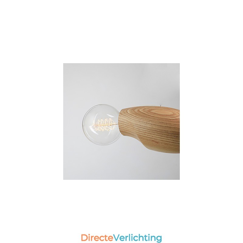 Artistieke individualiteit Creatief gecontracteerd Herstellen van oude manieren van hout Bijen Droplight Lamp