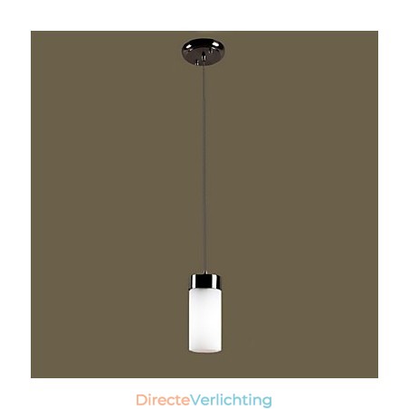 Moderne, eigentijdse, gegalvaniseerde metalen hanglamp Moderne, eigentijdse, gegalvaniseerde metalen hanglamp