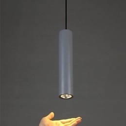 Romance Retro Contracted Warmth Single Head Gips Kleine Hanglamp