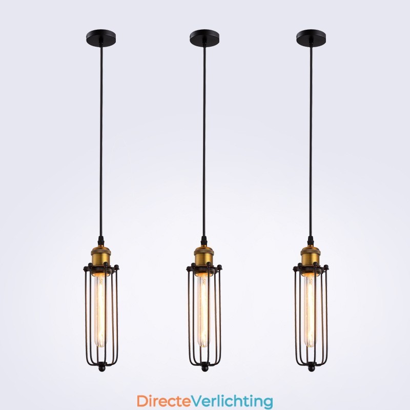 Lijn Landelijk Industriële Stijl Creatieve Gladiator Herstellende Oude Manieren Enkelvoudige Kop Hanglamp