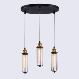 Lijn Landelijk Industriële Stijl Creatieve Gladiator Herstellende Oude Manieren Enkelvoudige Kop Hanglamp