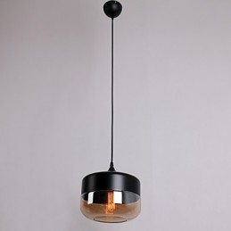 Retro Plating Glass 1 Licht Schilderij Hanglamp