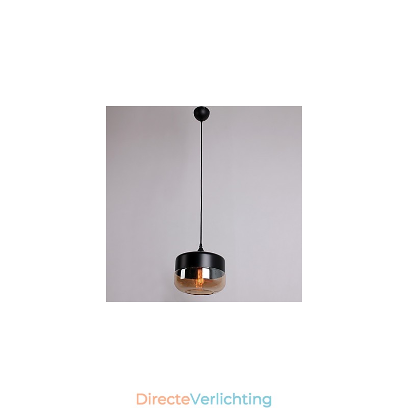 Retro Plating Glass 1 Licht Schilderij Hanglamp