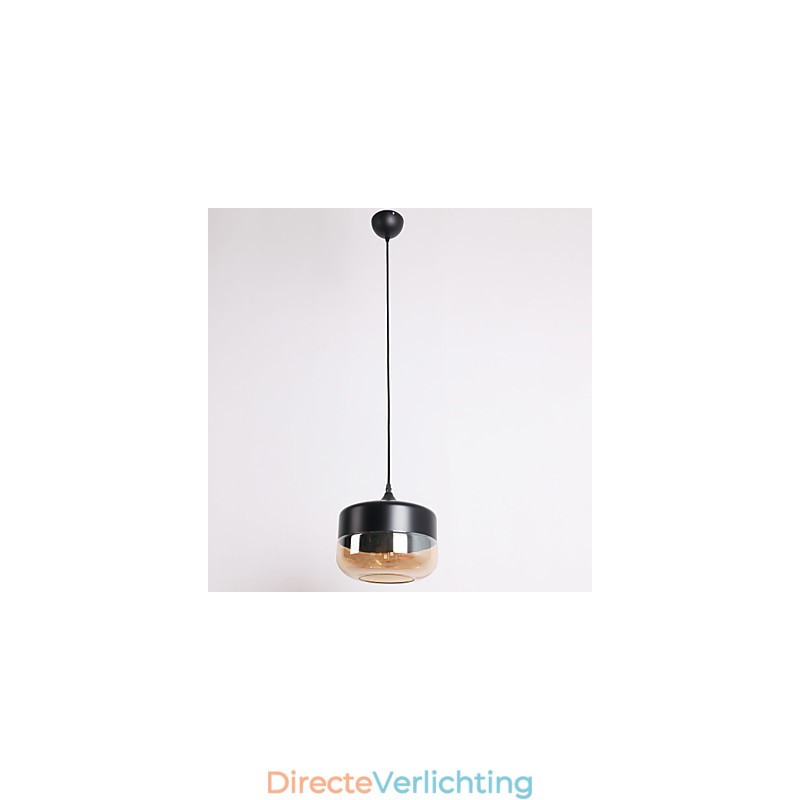 Retro Plating Glass 1 Licht Schilderij Hanglamp