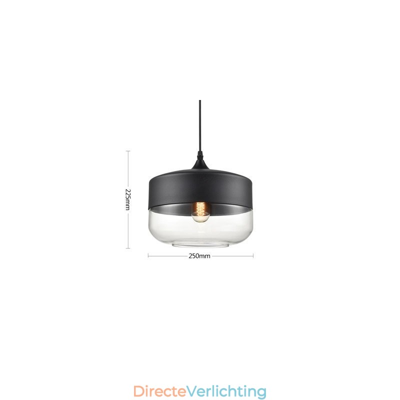 De Nordic Creative Stair Shop'S Art smeedijzeren glazen kroonluchterlamp