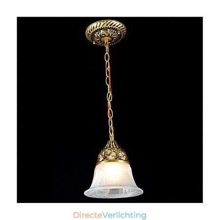 Traditionele klassieke vintage retro bronzen metalen hanglamp Traditionele klassieke vintage retro bronzen metalen hanglamp