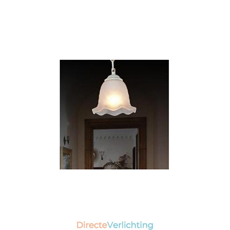 Traditionele klassieke vintage retro schilderij metalen hanglamp