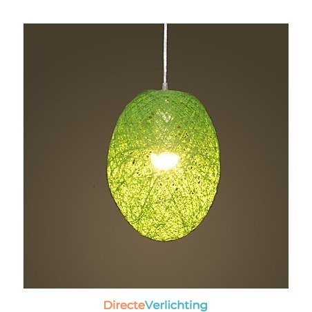 Moderne landelijke Cany Art geweven rotan enkele kop hanglamp Moderne landelijke Cany Art geweven rotan enkele kop hanglamp