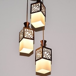 Amerikaanse Country Woodiness Droplight Lamp Licht