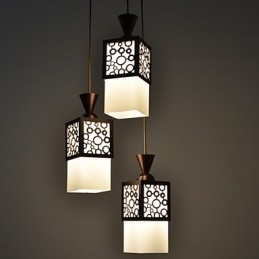 Amerikaanse Country Woodiness Droplight Lamp Licht