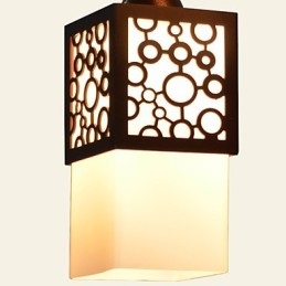 Amerikaanse Country Woodiness Droplight Lamp Licht
