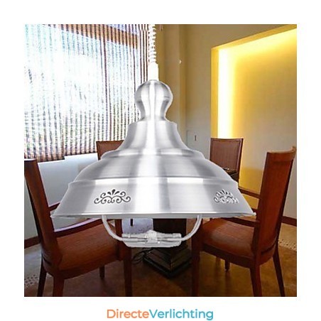 Nordic Small Droplight van glas-in-lood kroonluchter die oude gebruiken herstelt