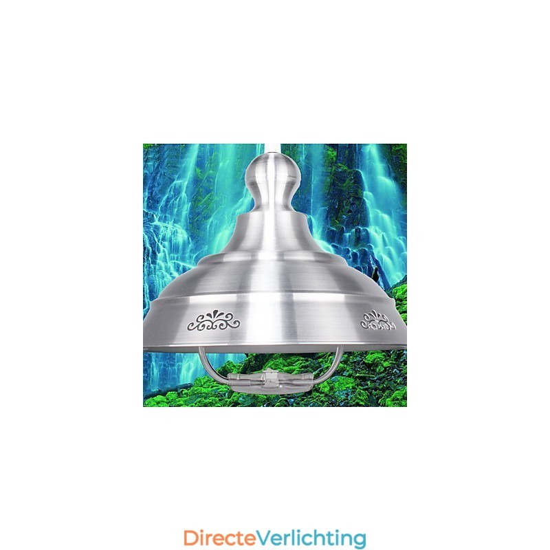 Nordic Small Droplight van glas-in-lood kroonluchter die oude gebruiken herstelt