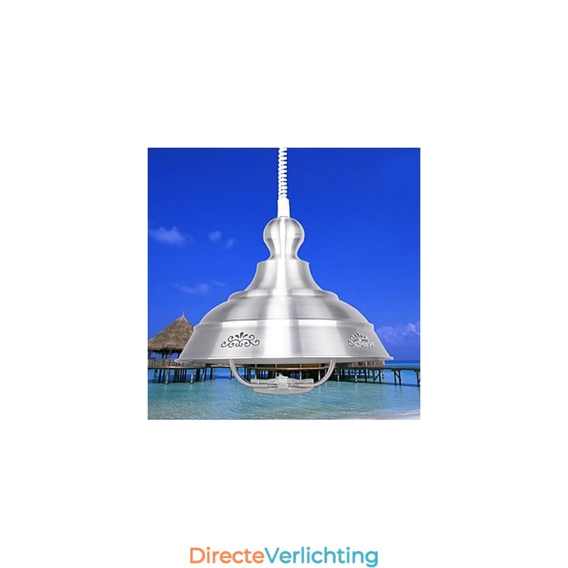 Nordic Small Droplight van glas-in-lood kroonluchter die oude gebruiken herstelt