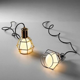 Landelijke gegalvaniseerde metalen hanglamp garage