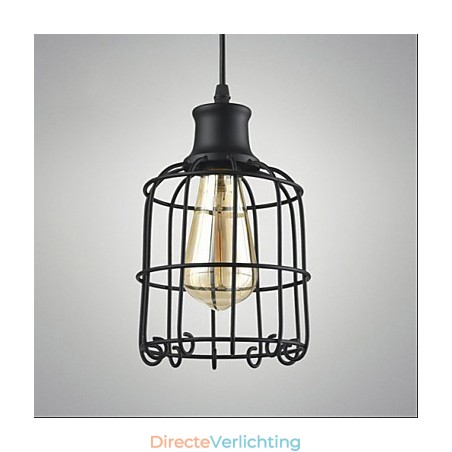 Edison Vintage Light Hanglamp Armatuur Kroonluchter Kooi Lampenkap Edison Vintage Light Hanglamp Armatuur Kroonluchter Kooi Lampenkap