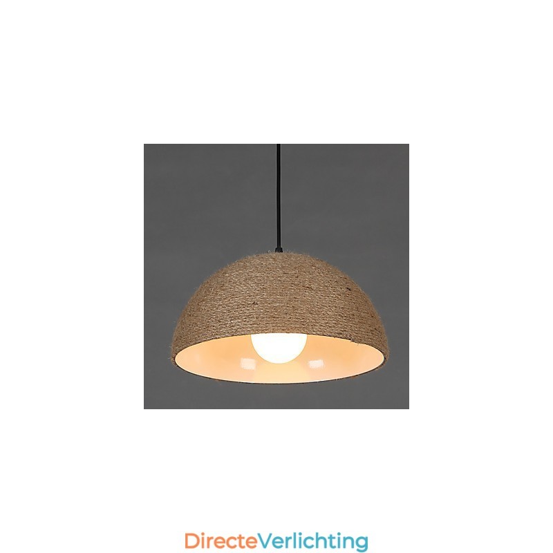 30*Herstel oude manieren Het Noordse idee Halve cirkelvormige schoorsteen Hand henneptouw Hanglamp