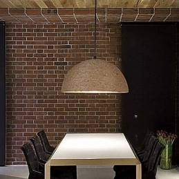 30*Herstel oude manieren Het Noordse idee Halve cirkelvormige schoorsteen Hand henneptouw Hanglamp