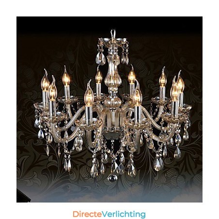 10 lampen luxe kristallen kroonluchter cognac kleur K9 kristallen kroonluchter 10 lampen luxe kristallen kroonluchter cognac kleur K9 kristallen kroonluchter
