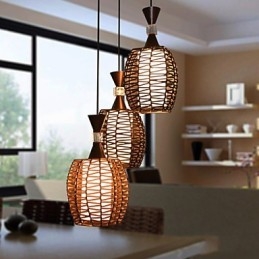 Cany Art Weaving Klassieke Gecontracteerde Hanglamp Lamp