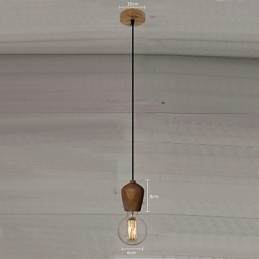 Land Mini Stijl Andere Hout Bamboe Hanglamp Garage