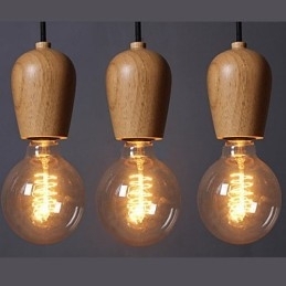 Land Mini Stijl Andere Hout Bamboe Hanglamp Garage