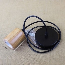 Hanglampen Traditioneel Klassiek Vintage Retro Landelijk Garage Hout Bamboe