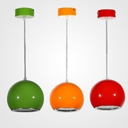 Hanglamp in de vorm van een appel