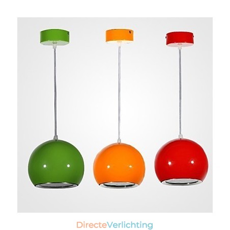 Hanglamp in de vorm van een appel Hanglamp in de vorm van een appel