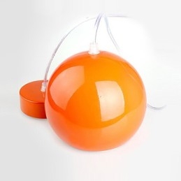 Hanglamp in de vorm van een appel